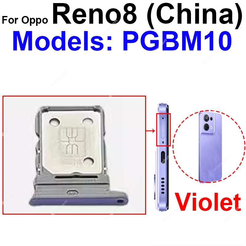 SIM Card Slot and Micro SD Card Reader Holder Socket Repair Parts