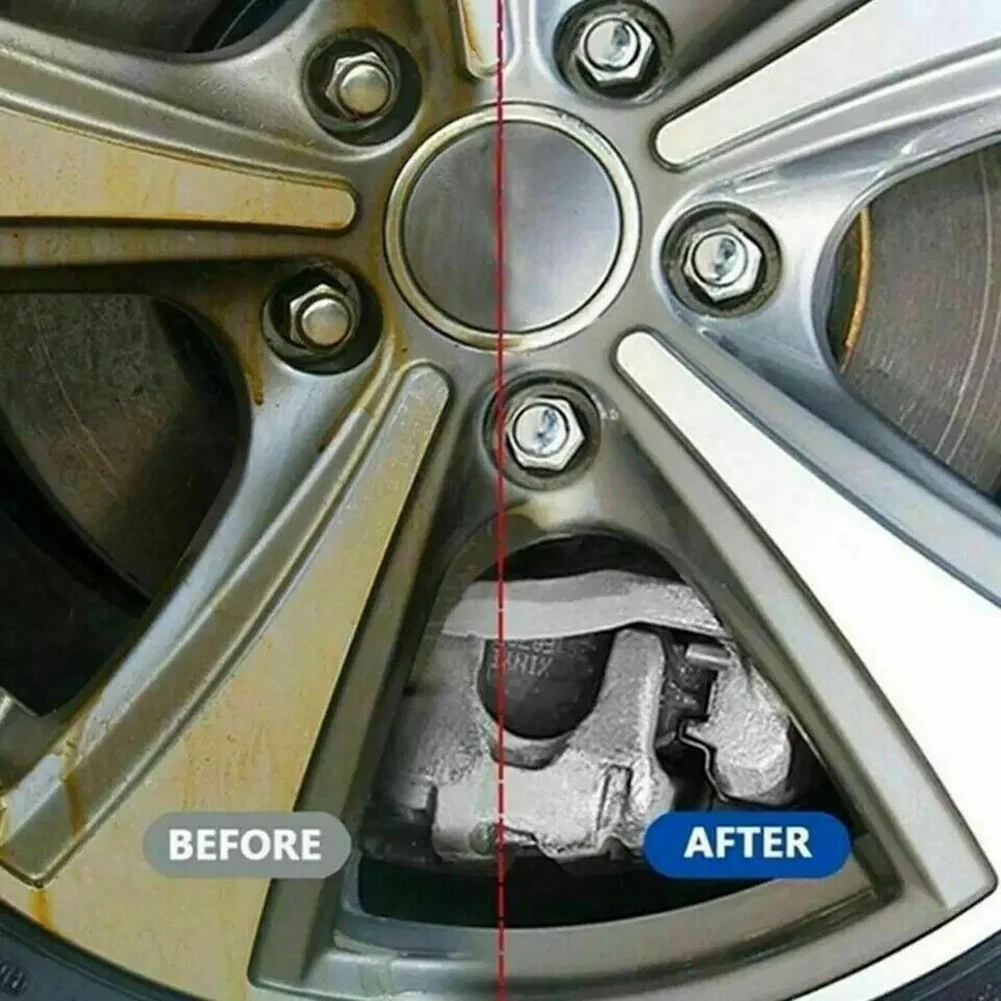 Metal Rust Remover Multifunctional Car Wheel Polishing Refurbishment Agent Faucet Stainless Steel Rust Removal Restores Shine