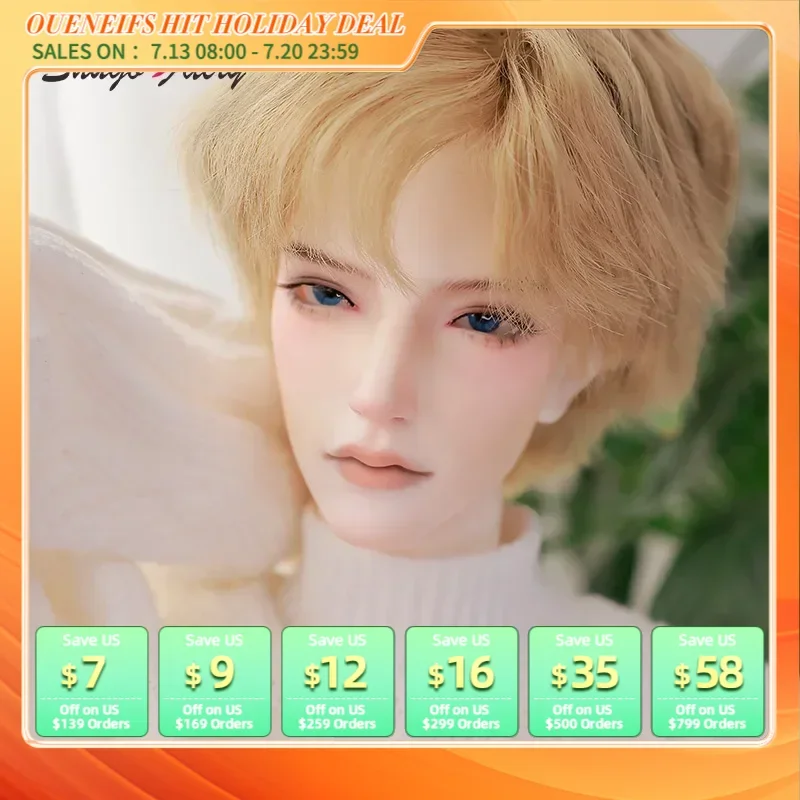 

Arnow Bjd кукла 1/3 Yunus Uncle розовая Очаровательная поперечная повязка теплые вязаные модные художественные куклы игрушки для девочек Shugafairy