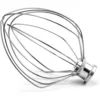 KN256WW 6-Wire Whip Attachment for KitchenAid 5-6 Quart Bowl-Lift Stand Mixer Accessory Replacement, Egg Cream Stirrer 6