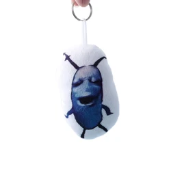 Quirky Plankton Plush Keychain with Sound - Fun Decompression Toy and Bag Charm (Plankton Keyring)