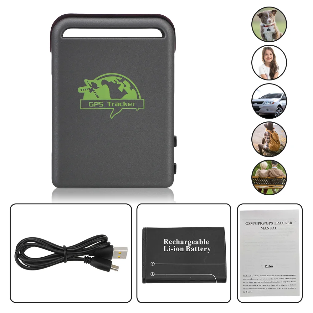 Миниатюрный автомобильный сигнал AINYSZIN TK102B с ограничением отключения скорости, автомобильные аксессуары, GSM GPRS