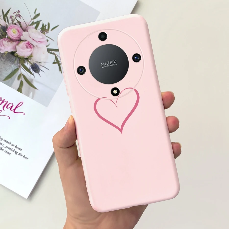 Stylish Painted Soft Silicone Phone Case with Bumper