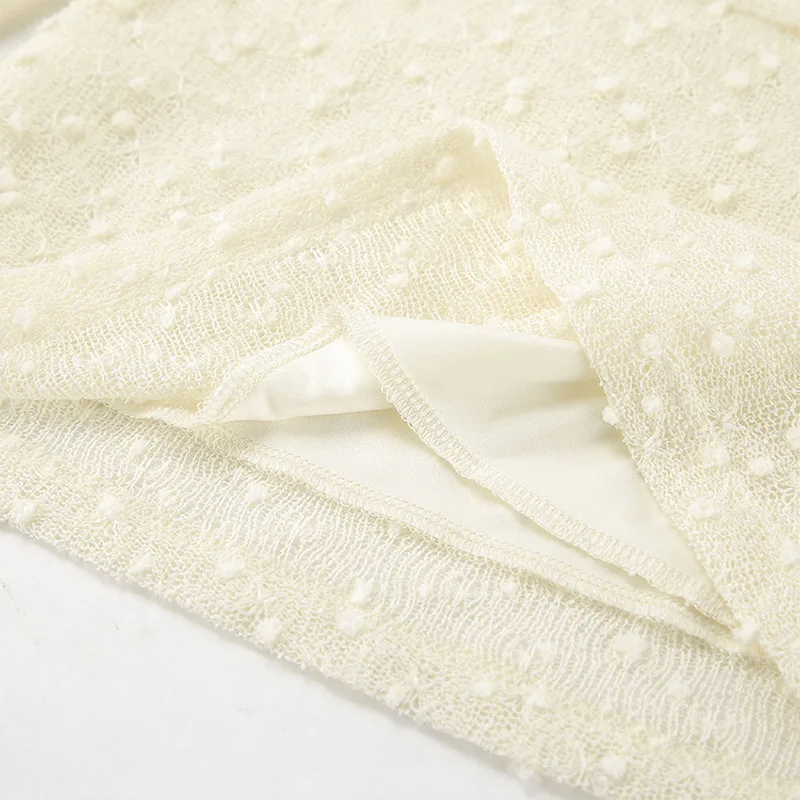 Camisa elegante con hombros descubiertos para mujer, de punto, lisa, de manga larga, sin espalda, ajustada, blusa de oficina para primavera y verano 2025.