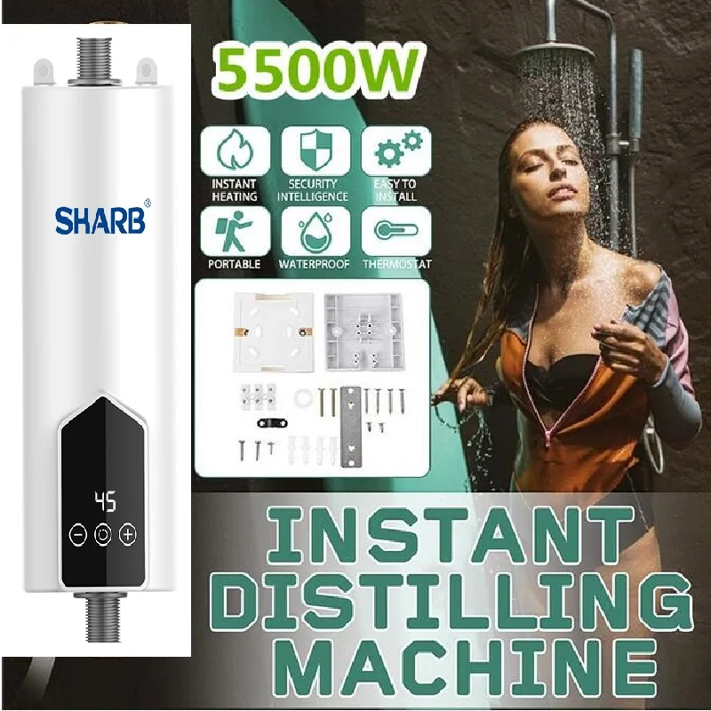 5500w Instant Heating Electric Hot Kitchen Electric Faucet Water Heater