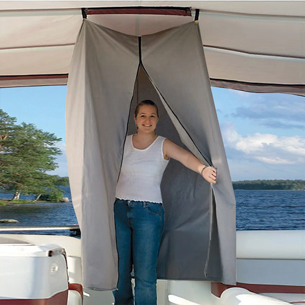 

Privacy Curtain Boat Changing Room Portable Privacy Tent Shower Curtain Toilet Tent For Outdoor Privacy 182 x 76 x 68 CM