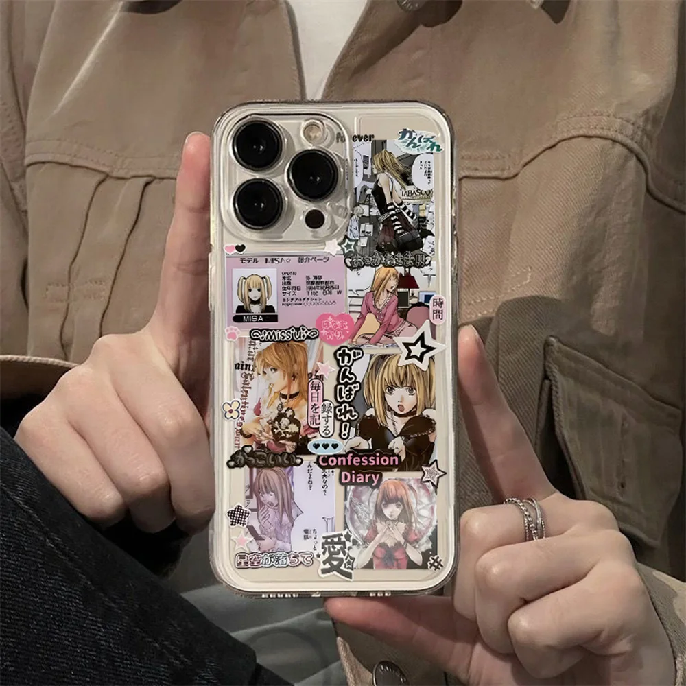Luxury Death Note Misa Phone Case – Premium Soft TPU Cover