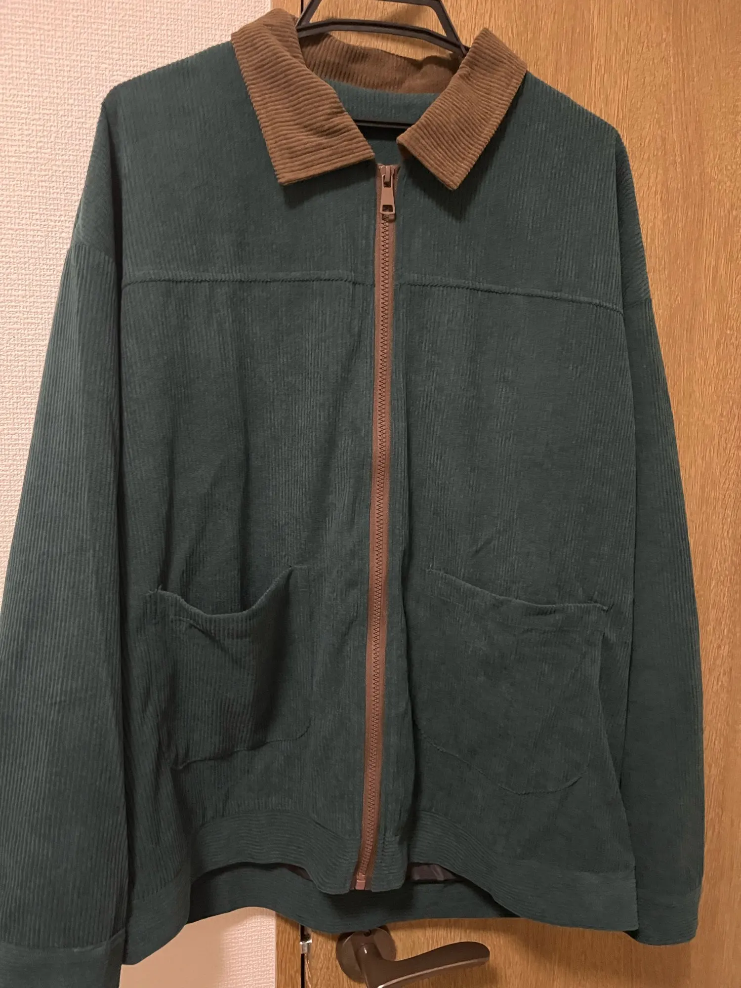 Korean Style College Jacket - Preppy Aesthetic photo review