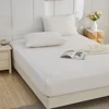 Hot Sale! Organic Cotton Silver grouding Bedsheet, Fitted Design, 95% Cotton 5% Silver, Boost Sleep Qualit 2