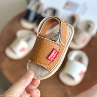 Baby Boys Girls Summer Sandals Outdoor Beach Anti-Slip Rubber Soft Sole Newborn Toddler First Walker Shoes 2