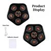 Smart music boxing machine for home use, adults and children, Bluetooth music boxing target, electronic wall target, reaction 6