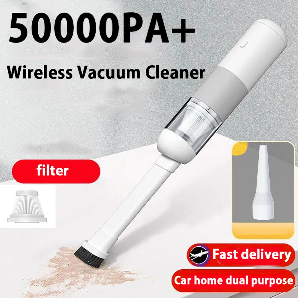 

Hand Vacuum Cleaners Handy Cleaner Wireless Small Manual Powerful Car Blower for Pc Dust Cordless Super Strong Portable Filter