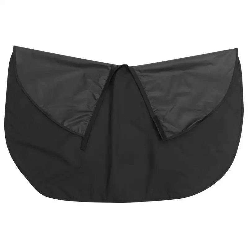 1PC Professional Hairdressing Hair Stylist Cape Waterproof Hair Coloring Wraps Barber Shoulder Pads Black Stylist