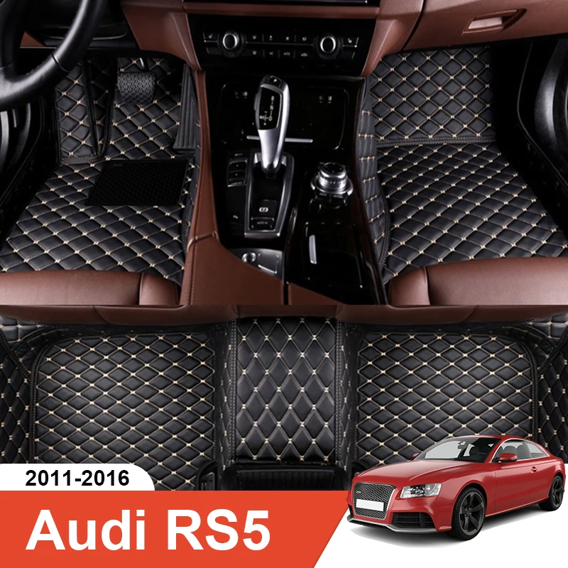

Custom Fit Car Floor Mat for Audi RS5 2011 Accessories Interior ECO Thick Carpet Customize for Left and Right Drive