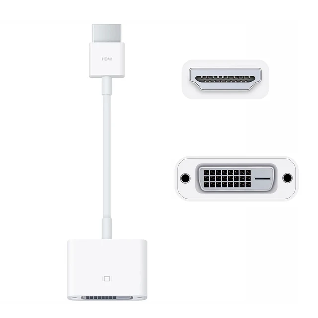Rafflesia Arnoldi kreativ Afrika Apple Mini Dvi Video Adapter | Mini Dvi Hdmi Apple | Hdmi Dvi Adapter Cable  Mac - Audio & Video Cables - Aliexpress
