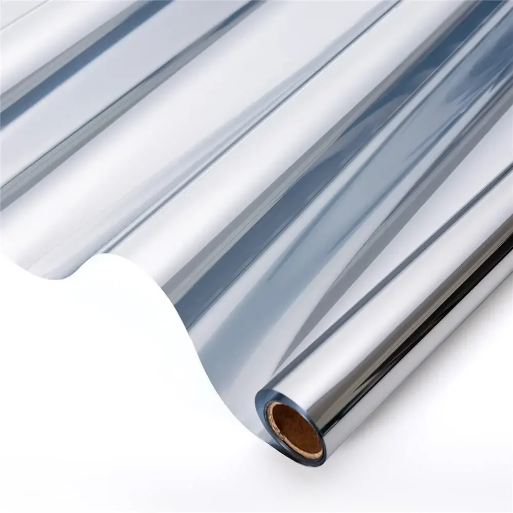 Película de aislamiento solar para ventanas, antideslumbrante, opaca, para vidrio, para balcón, transparente unidireccional, sombreado