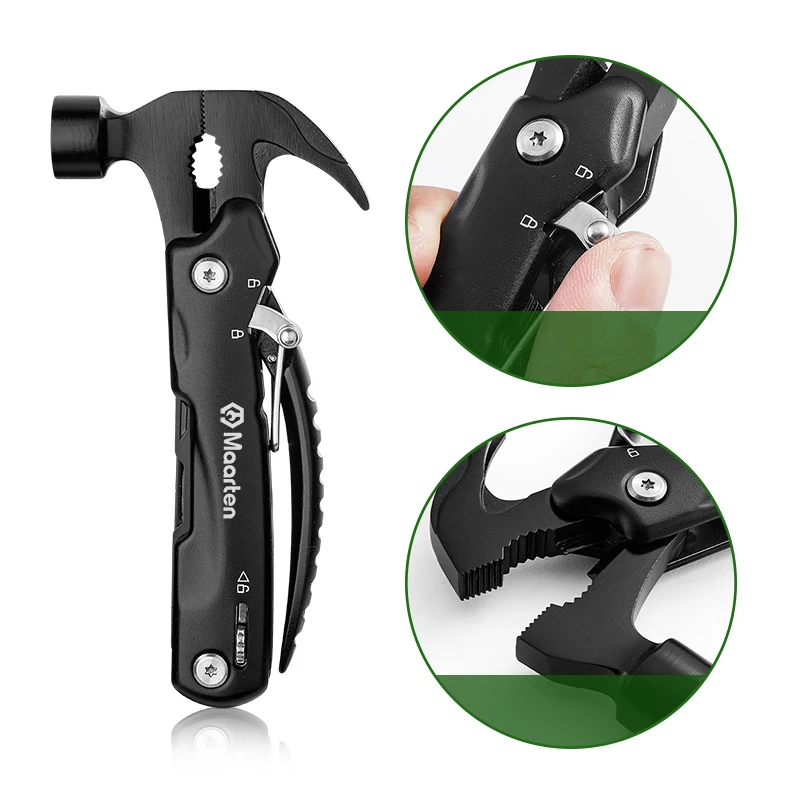 Fathers Hammer Multitool Gift, Unique Gifts for Dad Gift from Daughter Son, Cool Gadget Christmas Present Stocking Stuffer, Pers for multitool hammer