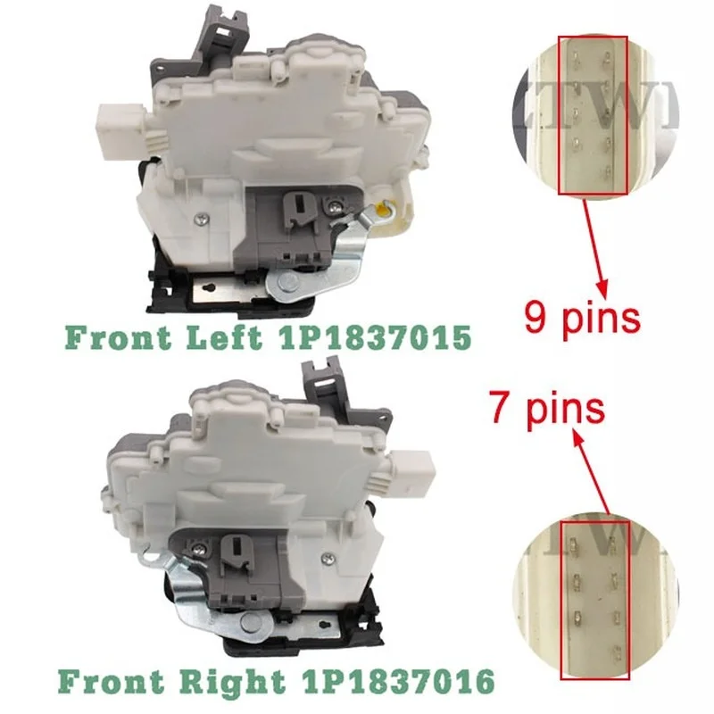 A-Premium Front Right Door Lock Actuator for Honda Civic 2012-2015 Acura MDX RDX