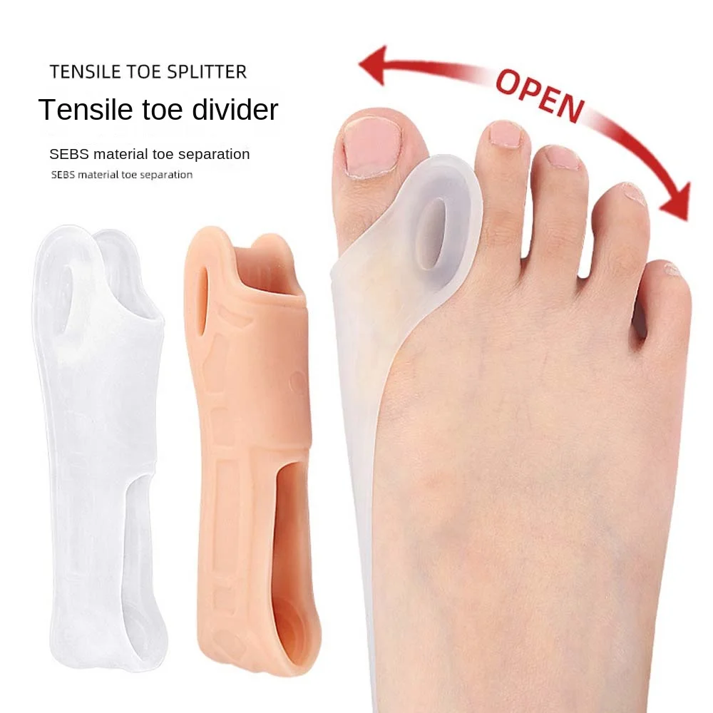 Thumb Valgus Adjuster Toe Straightener Feet Valgus Corrector Foot Care Tools Toe Separators Elastic SEBS Orthotics Brace