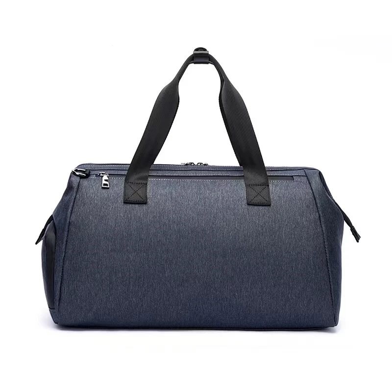 Waterproof Fitness Bag with Shoe Bin Dry-wet Separation Hand-held Travelling Bag Large-capacity Portable Trolley Bag