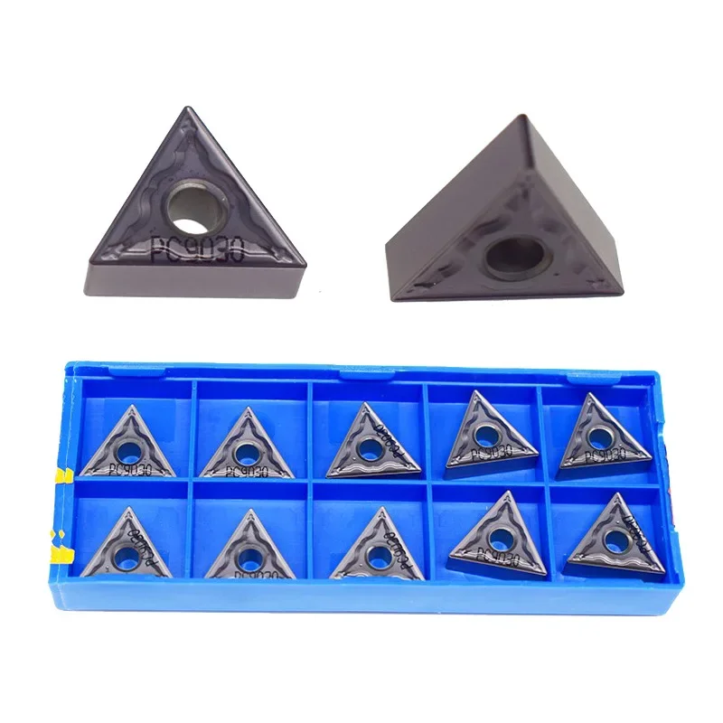 10-Piece Mitsubishi WNMG080408-MS VP15TF Carbide Inserts Box - New