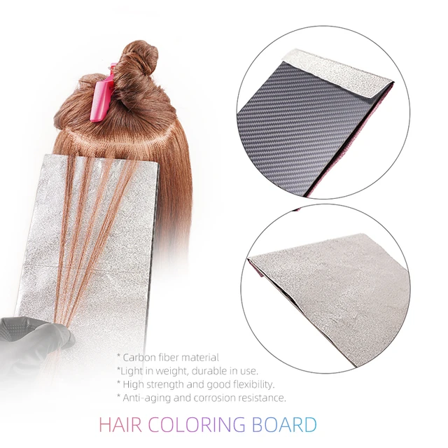 HEALLILY 3pcs Hair Coloring Foil Hairdressing Foil Nail Art Tool Para Uñas  Salon Foils for Hair Stylist Precut Hair Foils Hair Coloring Tinfoil