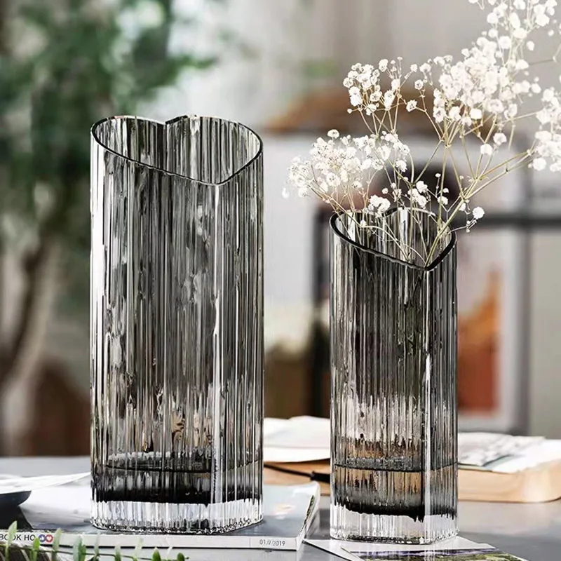 

Transparent Glass Vase Home Plants Hydroponic Vase Nordic Ins Style Decor Vases Modern Table Ornaments Vase Hydroponique