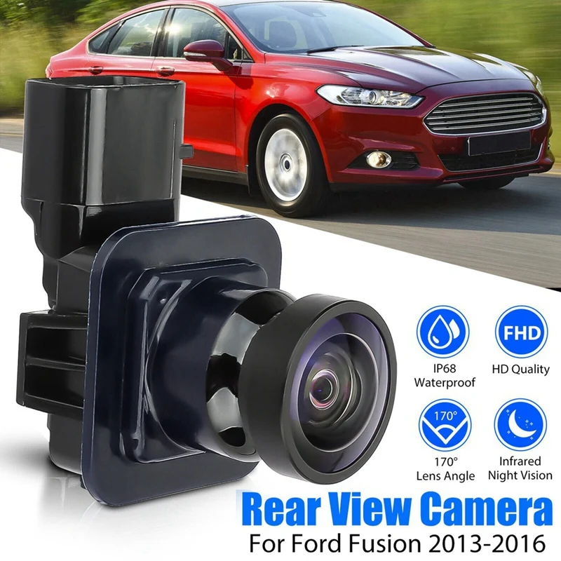 ES7T-19G490-AE Car Rear View Backup Reserve Parking Camera For Ford Fusion 2013-2016