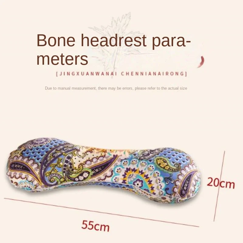 Ai Cao Cervical Bone Pillow Neck Protection Pillow Detachable Old Coarse Cloth Pillow Ai Ye Neck Protection Moxibustion Pillow 6