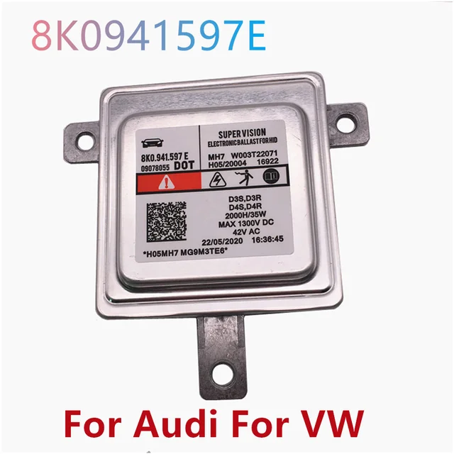 NEW 8K0941597E W003T22071 Xenon Headlight HID Ballast Unit