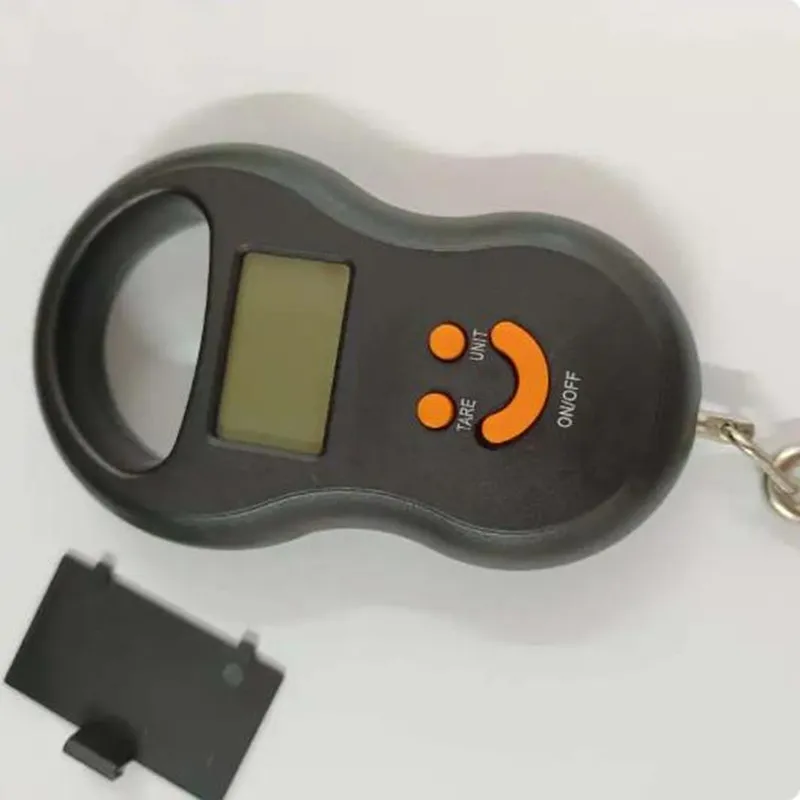 Digital Scale 50Kg/10g Black Electronic Hanging LCD BackLight Fishing Weights Pocket Luggage