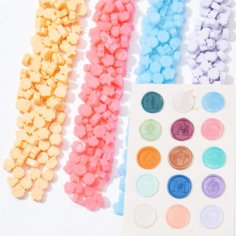 Lacquer Wax Particles for DIY Invitation Cards and Wax Sealing