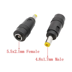 Universal DC Power Male to Female Adapter Set - 5Pcs (F)