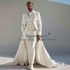 Formal Groom Wear Wedding Tuxedo Tailored Made Jacket Long Tail Vest Pants 3 Pieces Man Business Banquet Prom Blazer Chic Dress 1