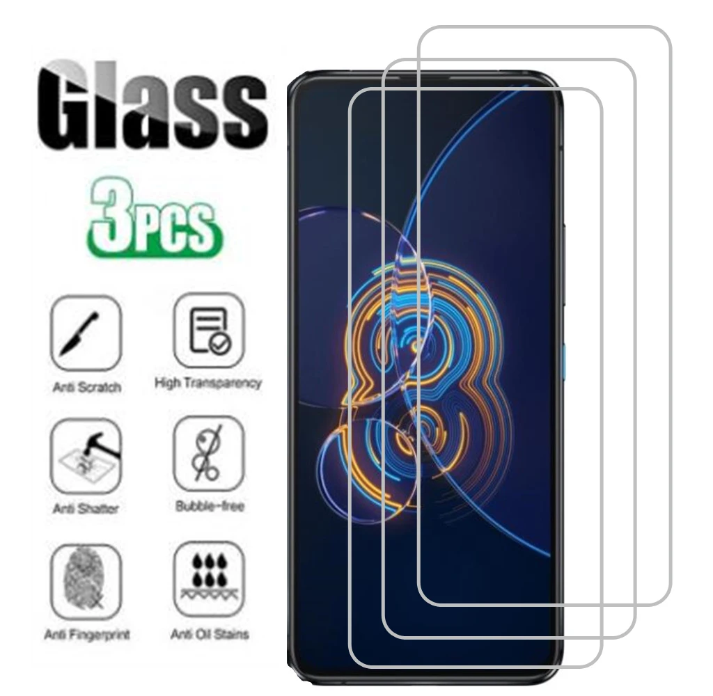 3 Pezzi Di Vetro Temperato Per Asus Zenfone 8 Z Filp 7 6 5 Lite Pellicola Protettiva Per Schermo In Vetro Per Asus Rog Phone 5 S Pro 2 3