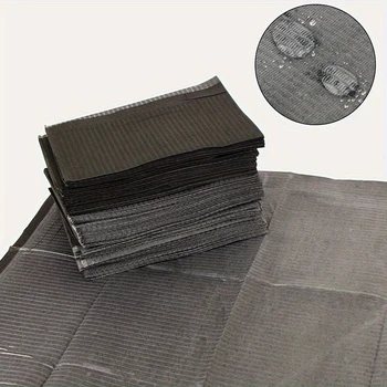 10/25/50/100Pcs Dental Bibs Disposable Tattoo Cleaning Wipes 13"x17" 3 Ply Waterproof Sheet for Nail Tech Dental Clinic Tattoo 1