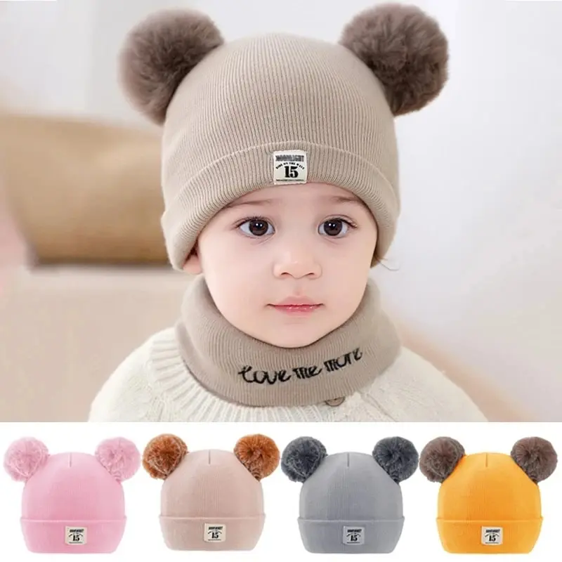 Cozy Winter Knit Pom Pom Beanie for Kids – Warm & Stylish Children's Hat