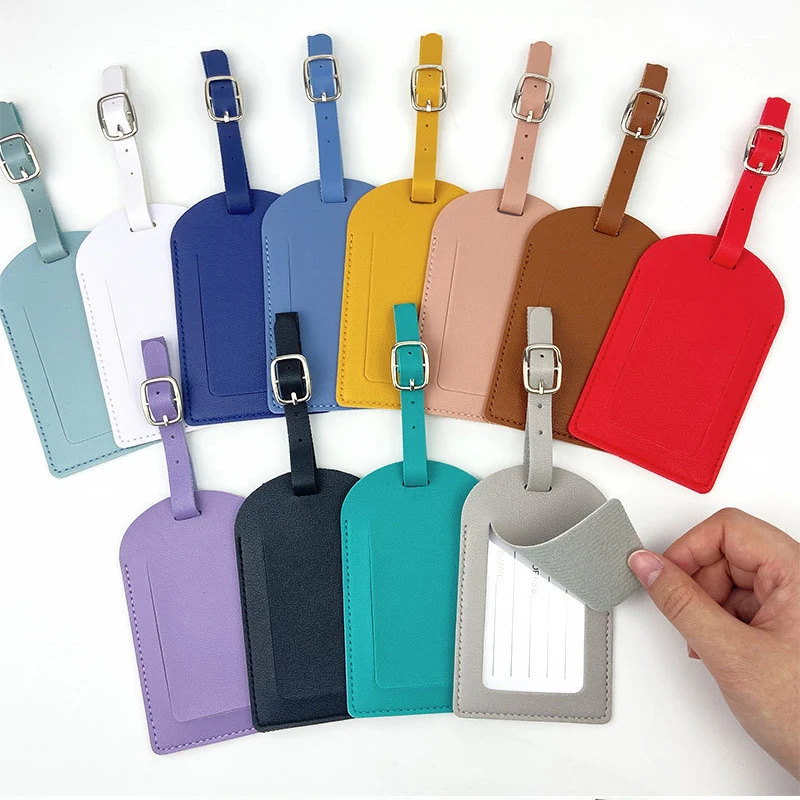 Engraved Initials Luxury Luggage Tag – Elegant Travel Accessory and Gift
