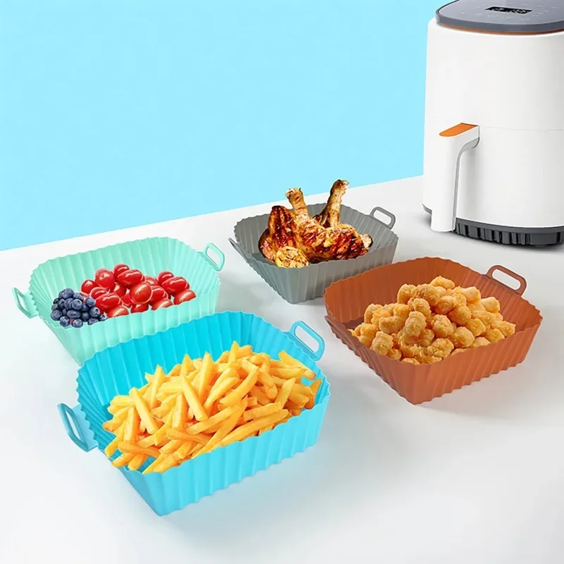 Reusable Silicone Air Fryer Liner 3