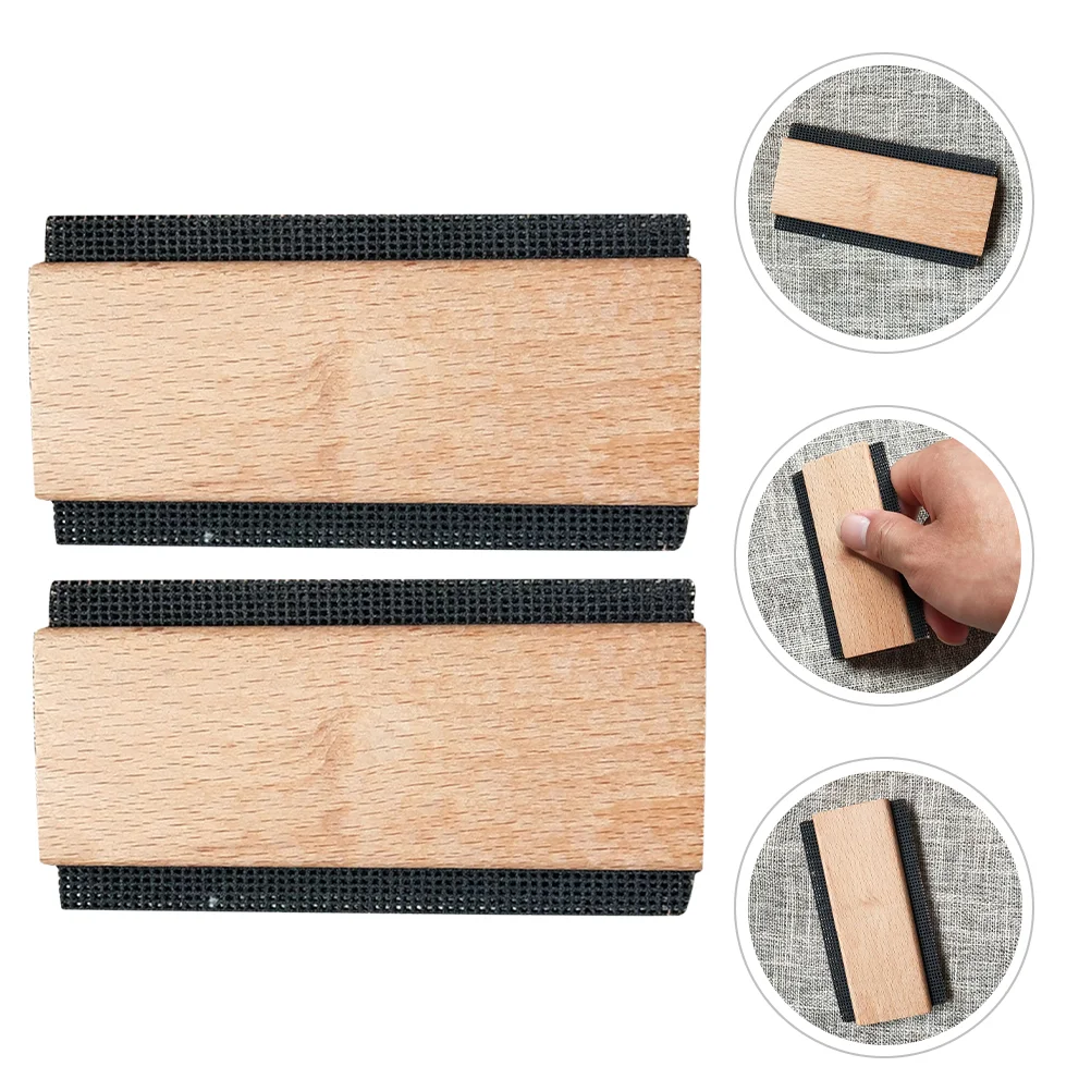 

2 Pcs Sweater Cashmere Shaver Hair Scraper Pill Remover for Clothes Fabric Shavers Lint Clothing Portable Wool Coat Brush
