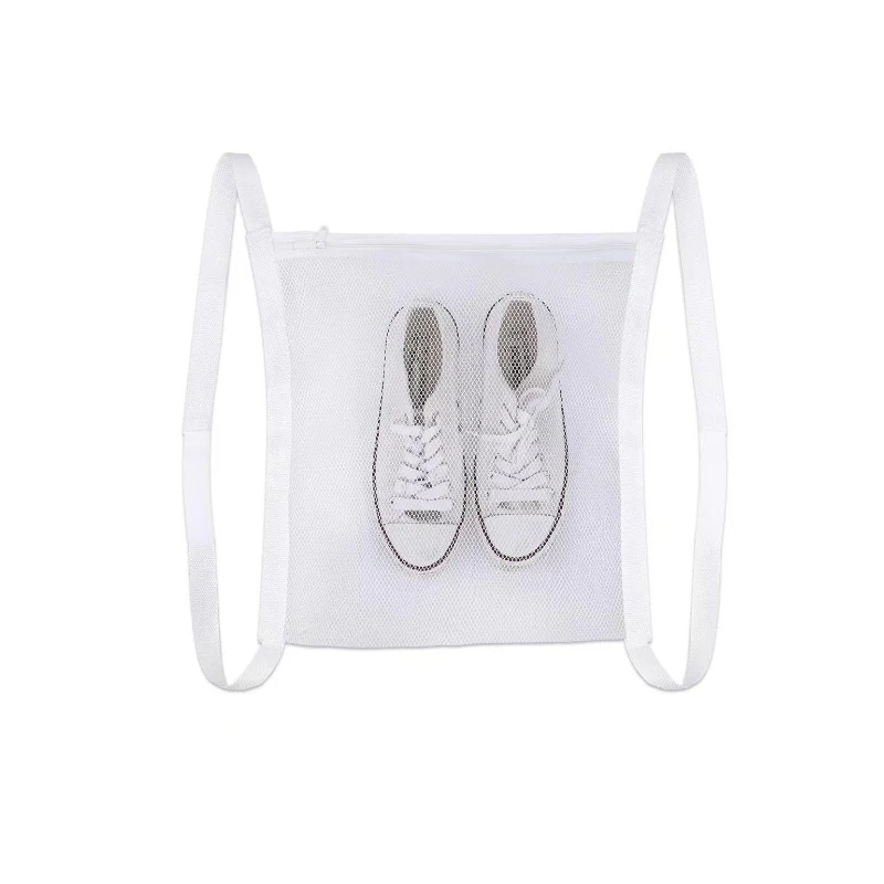 1PC Sneaker Dryer Bag, Dryer Door Shoe Net with Elastic Straps, Sneaker Laundry Bag for Shoes,40X40cm 6