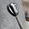 304 Stainless Steel Sleeve Hammer Outdoor Self-defense Hammers Portable Multipurpose Car Mounted Window Breaking Survival Tools 3