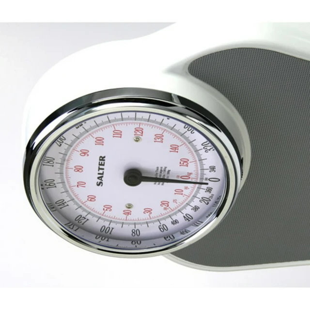 Salter Professional Analog Mechanical Dial Bathroom Scale, 400 Lb. Capacity