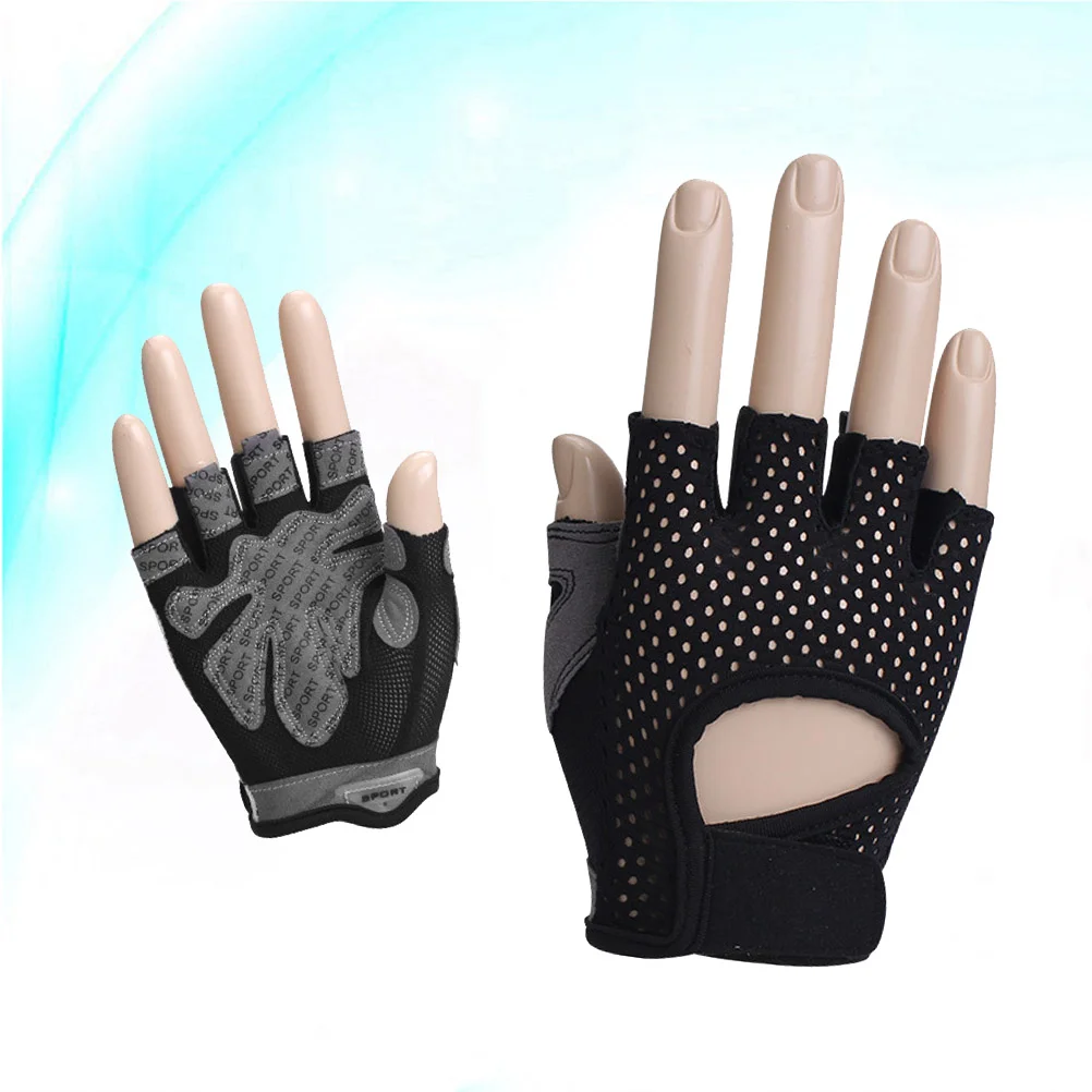 

Gloves Weightlifting Half Breathable Weightlifting Half Women Women Training Gym Women Sports Weight Training Biking Weight