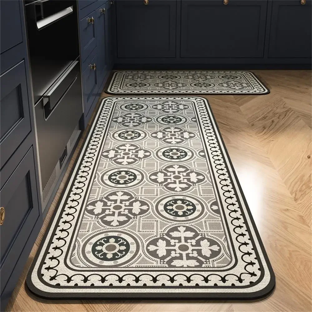Rutschfeste Küchenteppiche für Wohnzimmer, langer Teppich, Küchenbodenmatte, Teppiche, Eingangstürmatte, Heimdekoration, Alfombra Tapis Ajo
