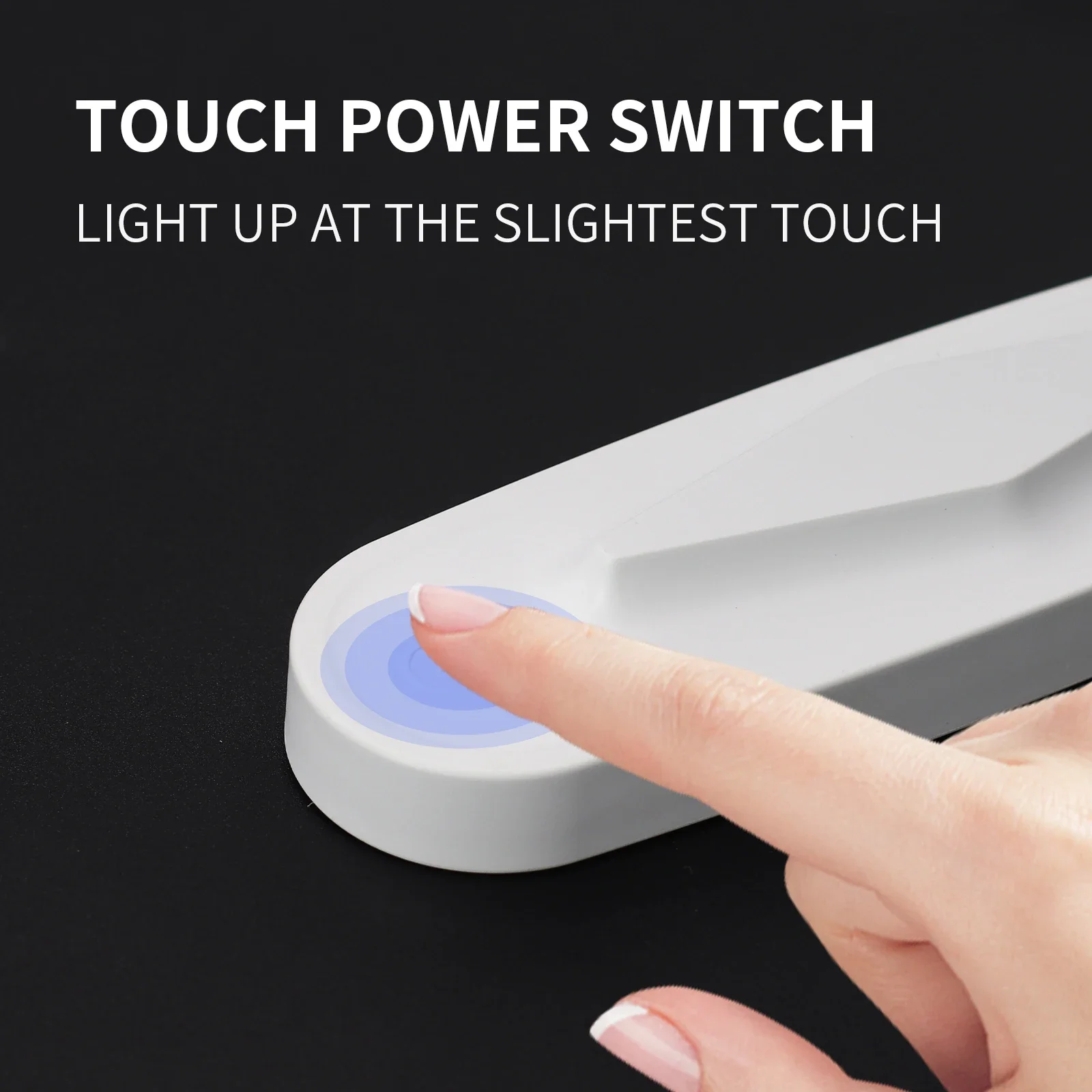 Desk Lamp Night Light Eye Protection Charging Folding Touch Learning Super Bright Stepless Dimming USB
