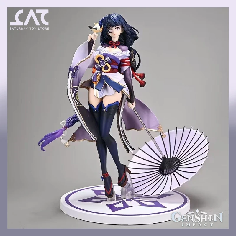 Figurine Genshin Impact Raiden 18cm – Statue PVC Boîte Cadeau 2024