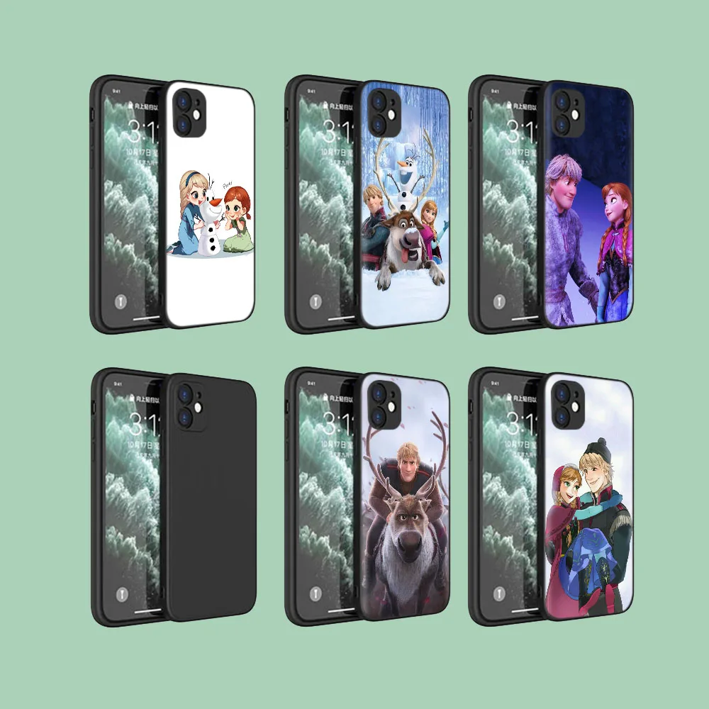 Custodia Protettiva Nera Per Oppo Reno 5 5F Uae 5K 5Z Lite 6 6Z Pro Plus Frozen