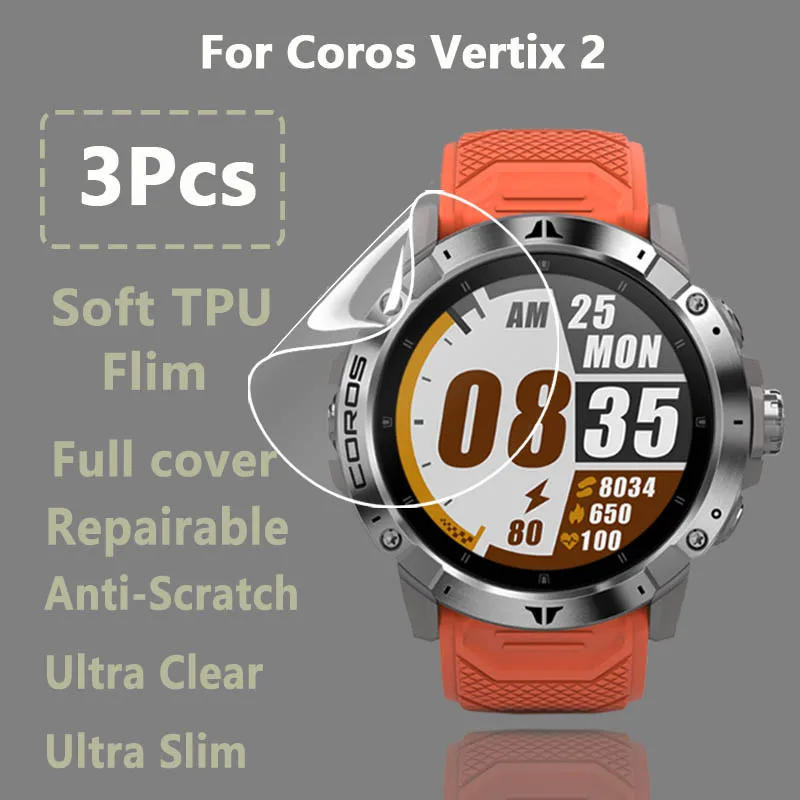 3 pçs para polar ignite 3 2 smartwatch hd claro ultra fino macio hidrogel  reparável filme protetor de tela-não vidro temperado - AliExpress