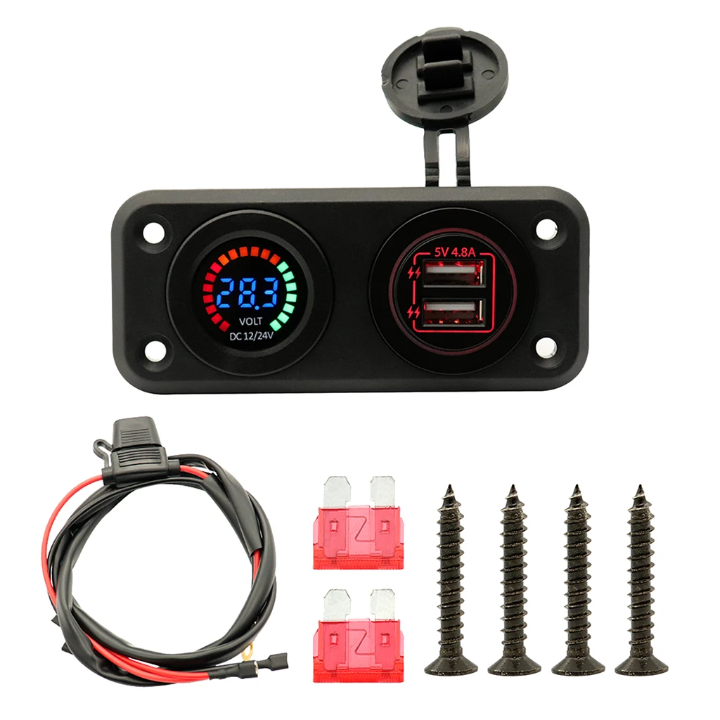 12V-24 ܼ  USB Ʈ , а г